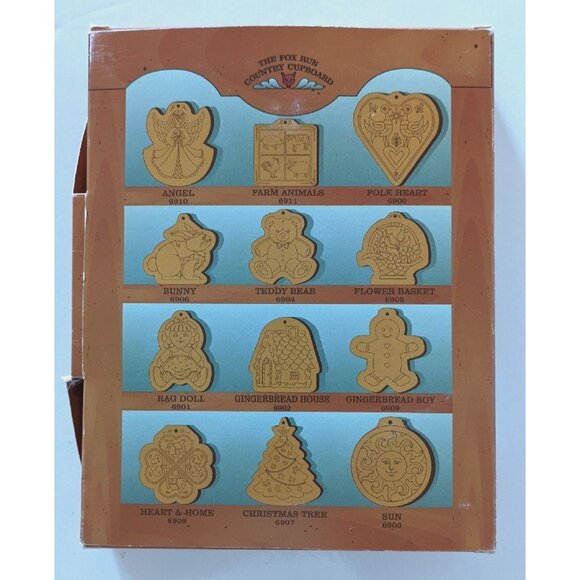 The Fox Run Terracotta Cookie Craft Mold Hand Crafted Rag Doll 7 "*5" New - Picture 6 of 12